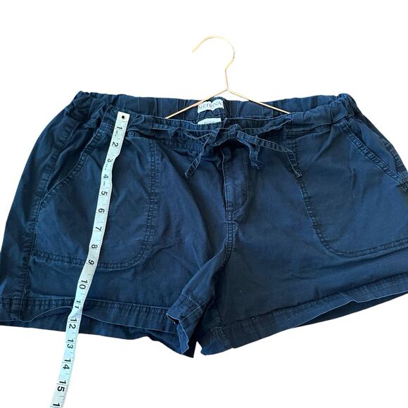 Merona Navy Drawstring Shorts - Size XL - Gently Worn - Picture 3 of 8